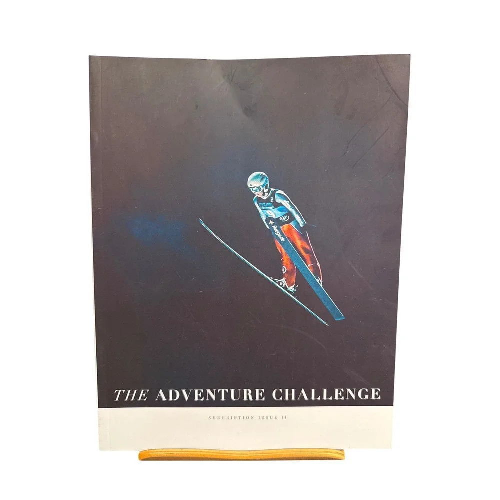 The Adventure Challenge Subscription Issue 11 Magazine Ski Jumper Cover